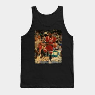 Larry Johnson - Vintage Design Of Basketball Tank Top